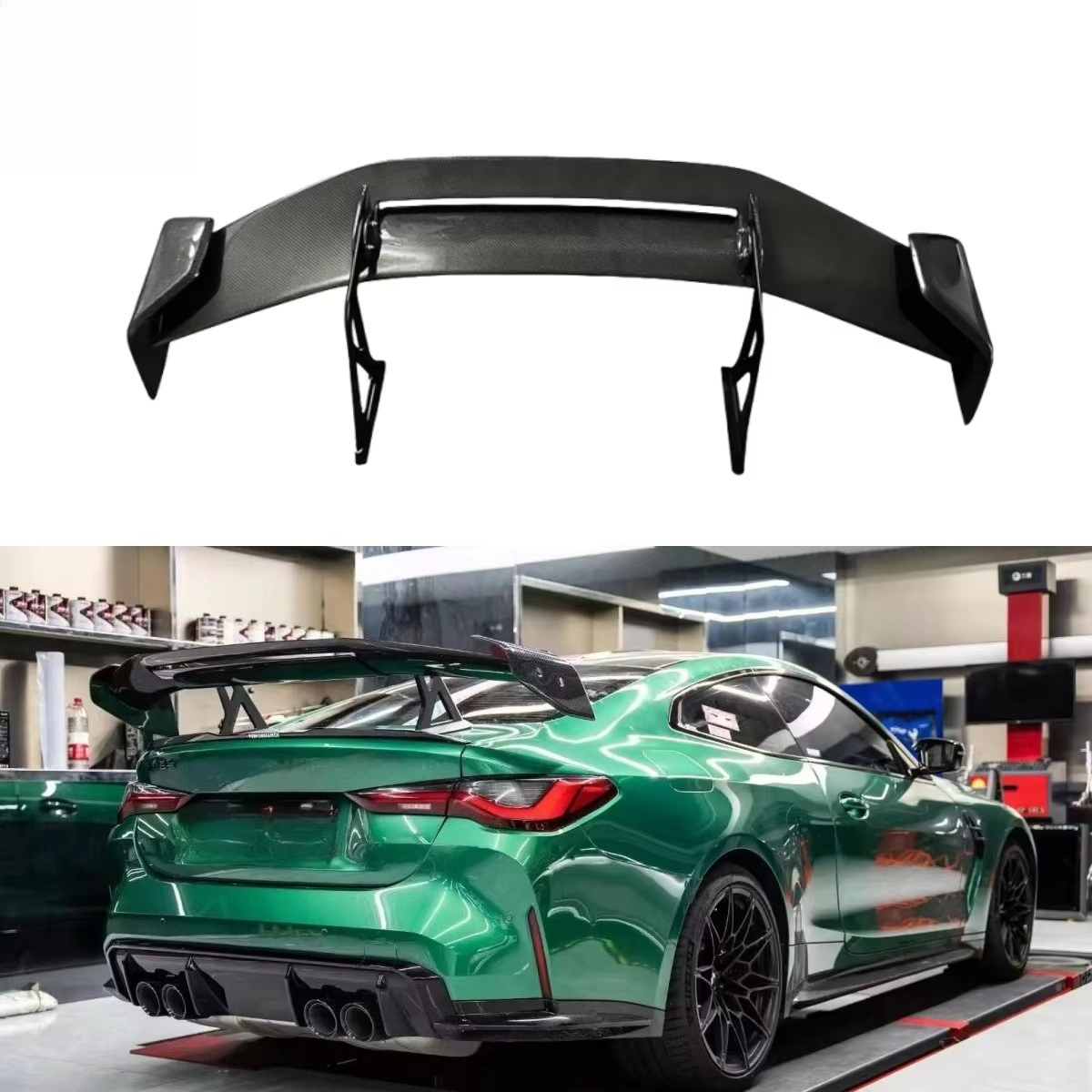 Car Accessories Rear - AD Style Carbon Fiber Rear Trunk