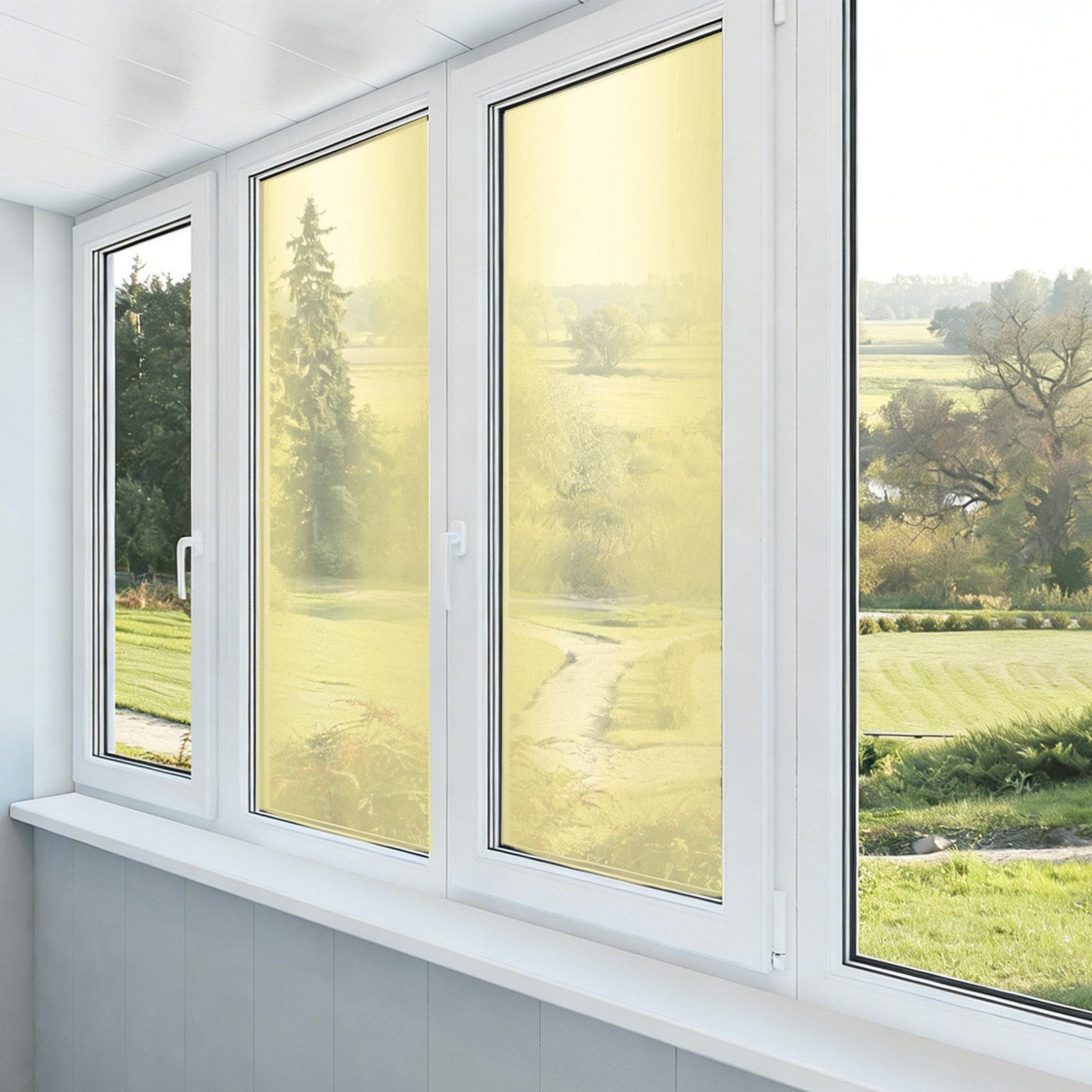 Tinted Window Film - 1 Roll Window Privacy Film Heat