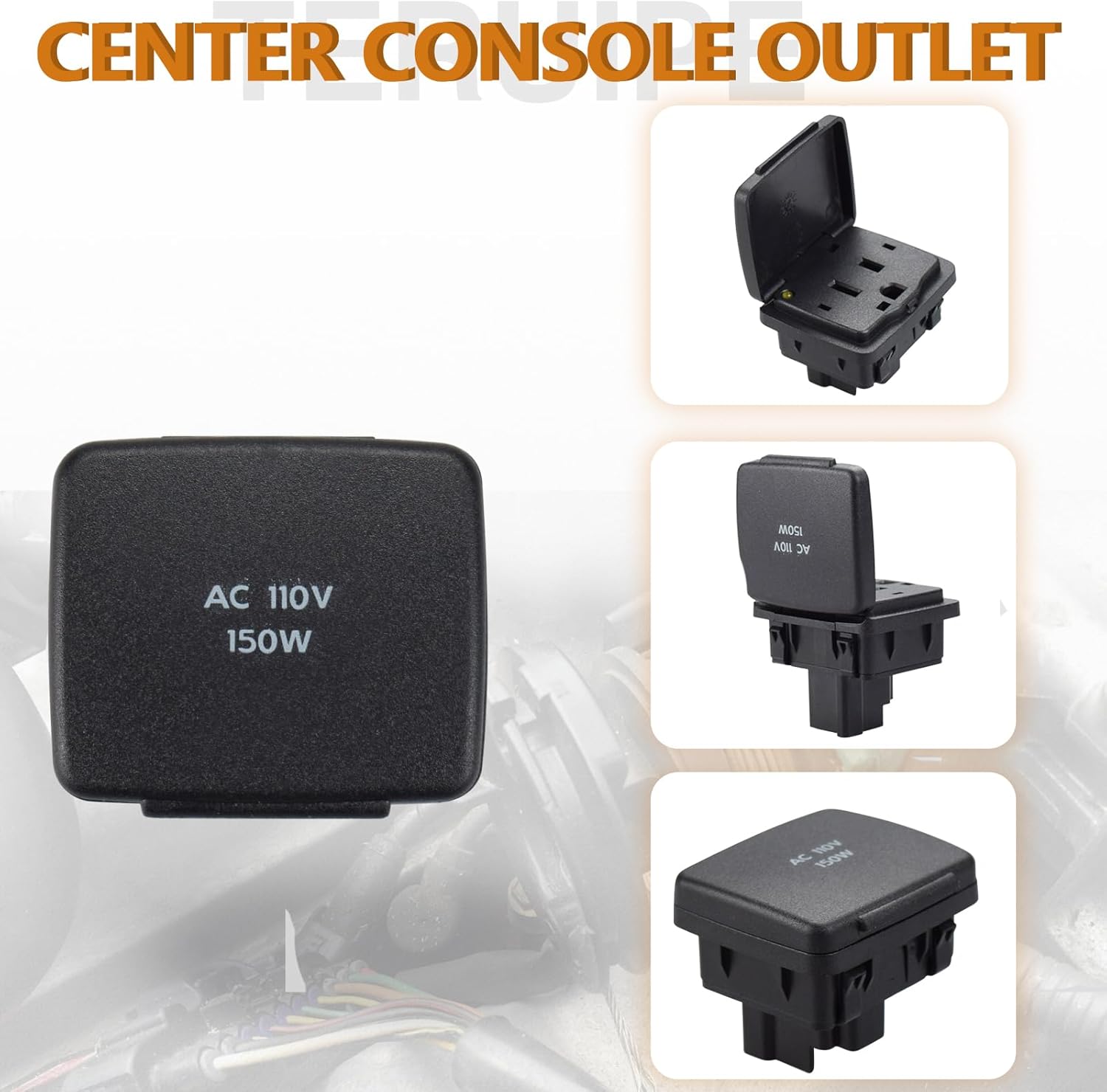 Car Accessories Rear - Car Accessories Interior 110V AC Power