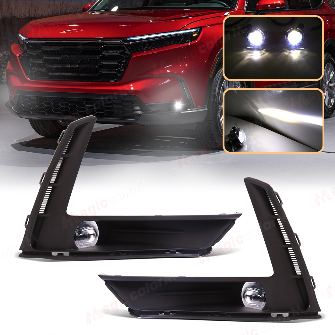 LED Fog Lamp For Honda CRV CR- - огляд і ціна Car Accessories Honda Crv