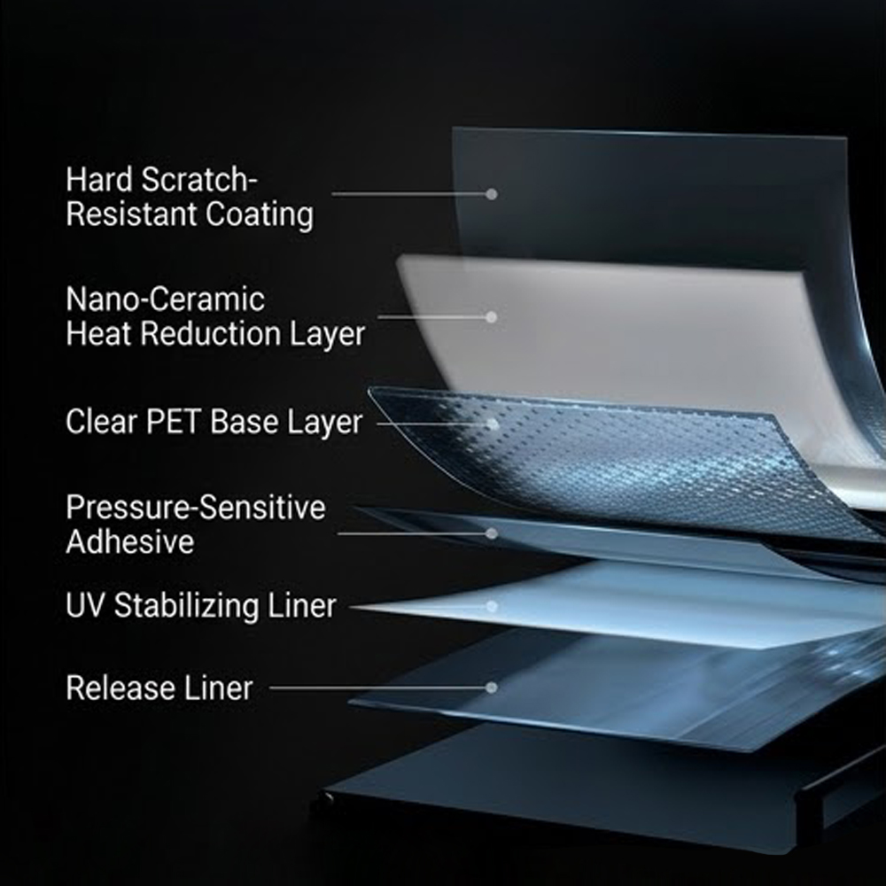 2m/5m 5/18/35 Percent VLT Car  - огляд і ціна Tinted Window Film