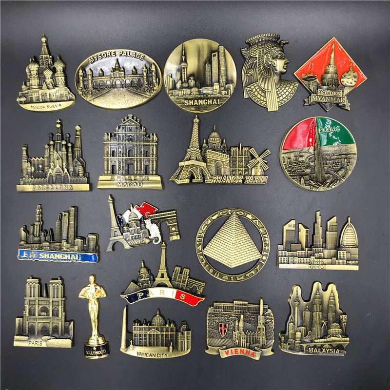 France Paris Metal 3D Cute Mag - огляд і ціна Car Accessories Dubai