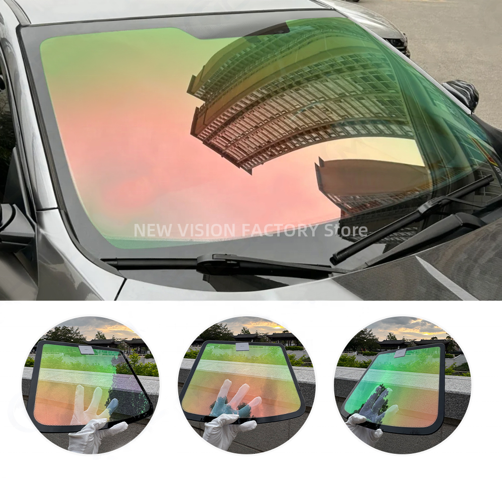 1mX4m 70%VLT Aurora Red Green  - огляд і ціна Tinted Window Film