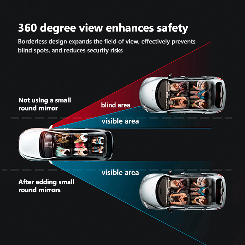 For Honda 360° Rotation Car Bl - огляд і ціна Car Blind Spot Mirror