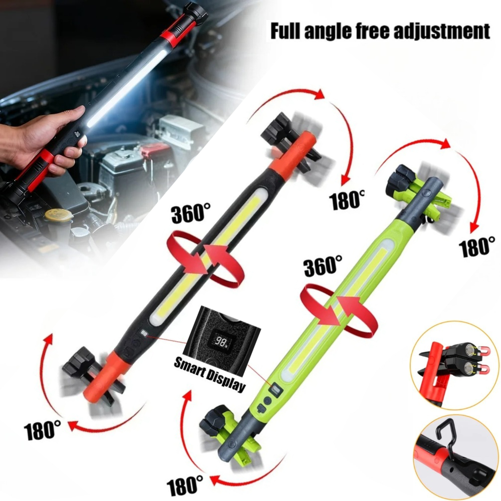 Super Bright Magnetic COB Work - огляд і ціна Led Headlight Bulbs