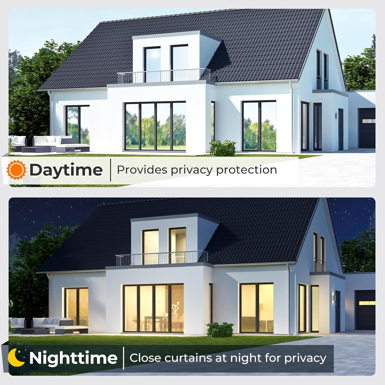 One Way Window Tint for Home,  - огляд і ціна Tinted Window Film