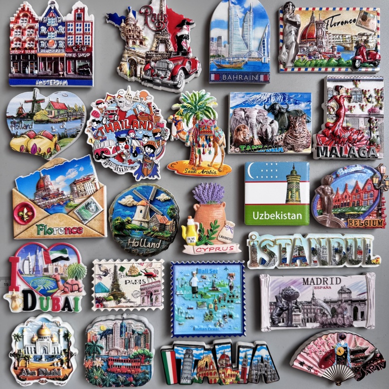 Fridge Magnets Italy Paris Hol - огляд і ціна Car Accessories Dubai