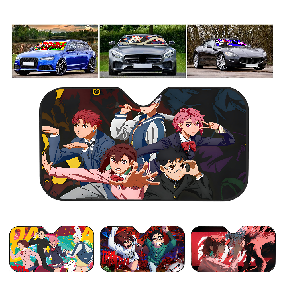 Anime D-dandadan Car Window Su - огляд і ціна Car Accessories Rear