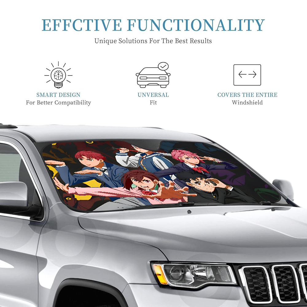 Anime D-dandadan Car Window Su - огляд і ціна Car Accessories Rear