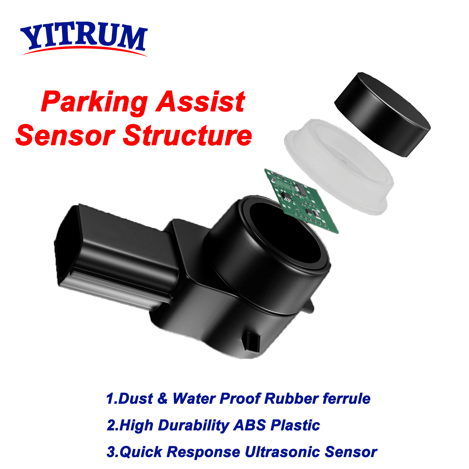 39680-SHJ-A61-C0 Black PDC Par - огляд і ціна Parking Sensor Reverse